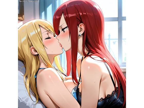 【R-18】ルーシィ・ハートフィリア×エルザ・スカーレット 77枚