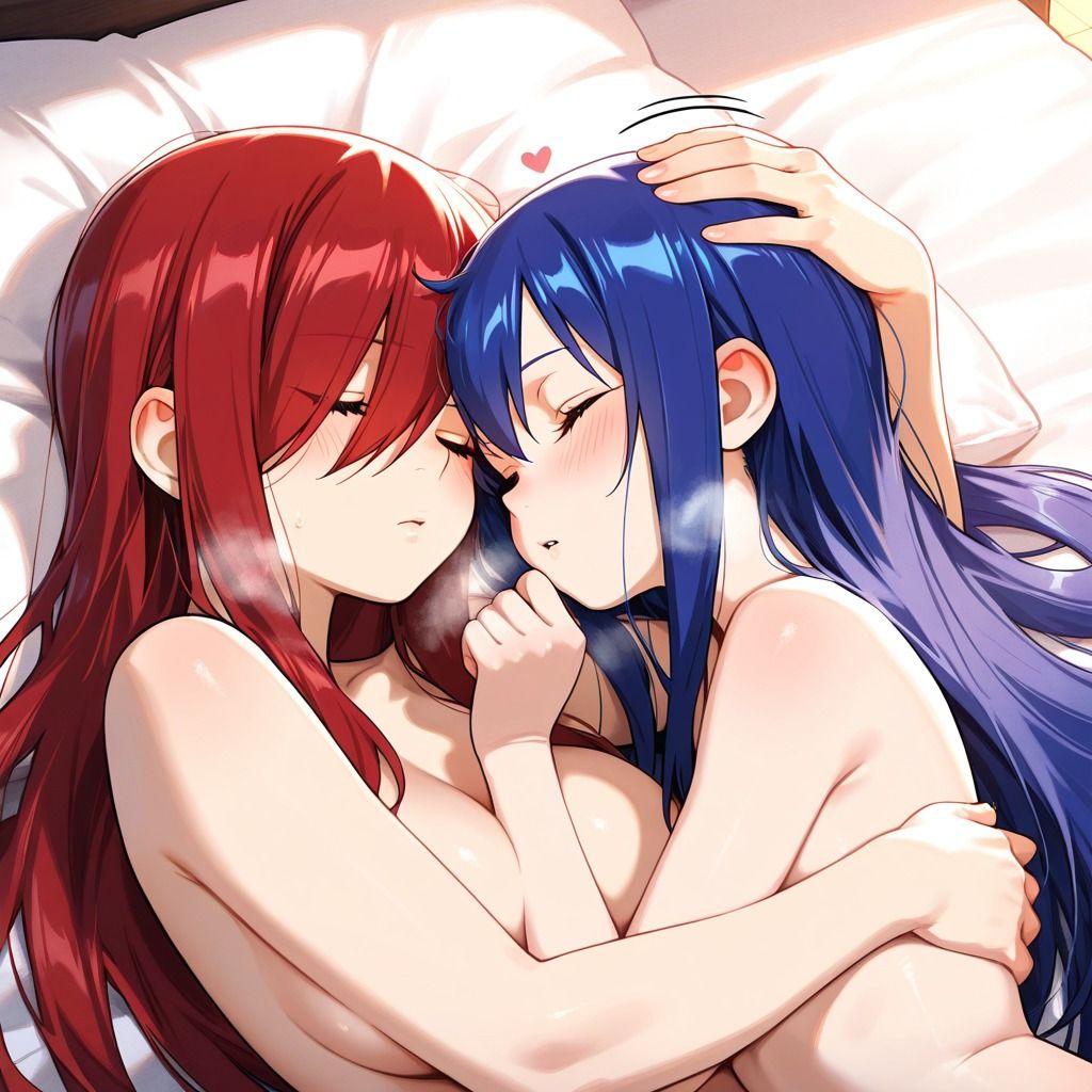 【R-18】ウェンディ・マーベル×エルザ・スカーレット 69枚 - サンプル画像 6