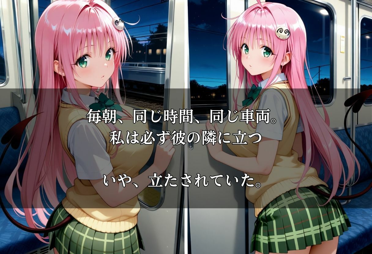 通勤電車で犯●れ続け、妊娠した私 〜ララ・サタリン・デビルーク〜 - サンプル画像 1