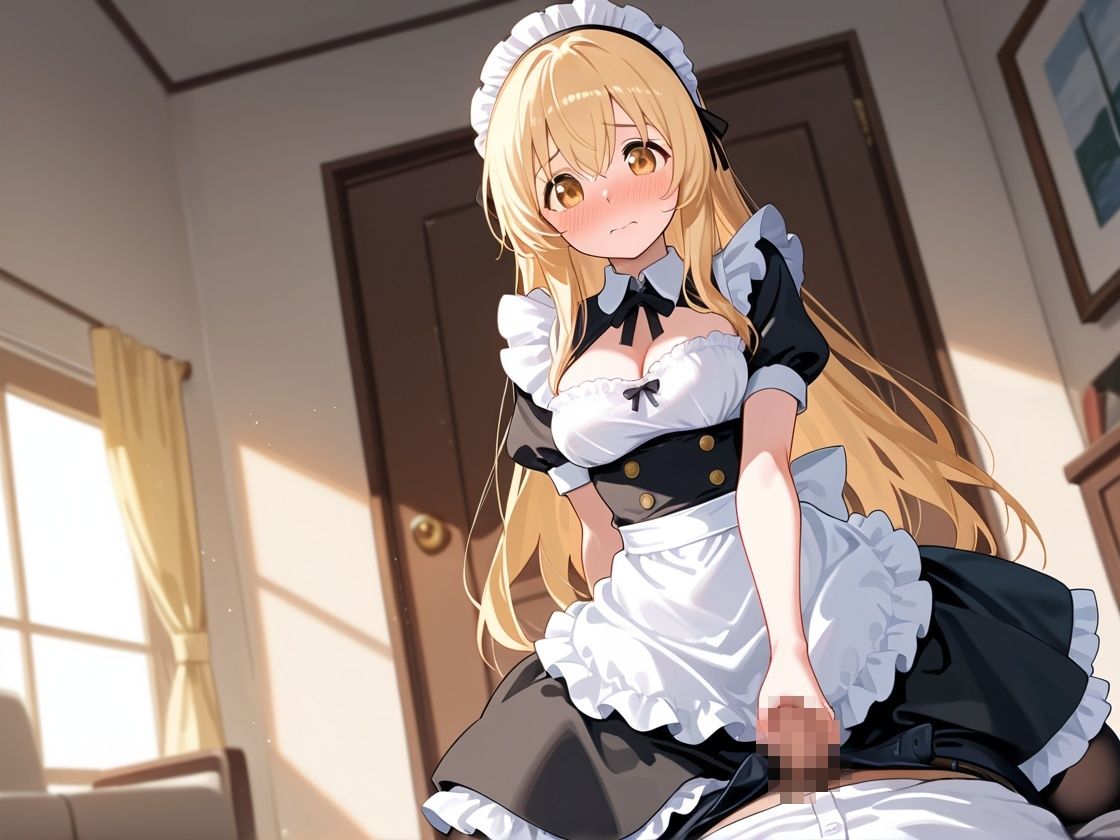 ご奉仕搾精メイドの中出し性処理日記【CG500枚】 - サンプル画像 1