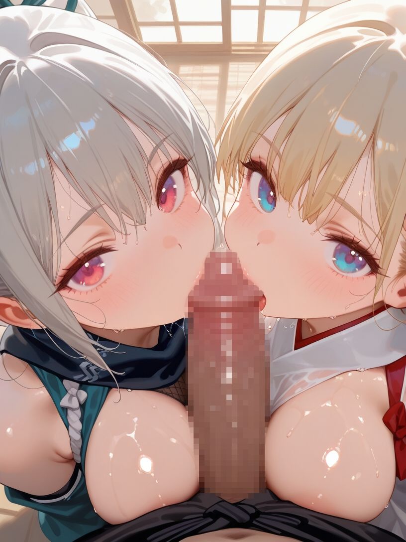 巨乳くノ一とハーレムエッチ3 - サンプル画像 5