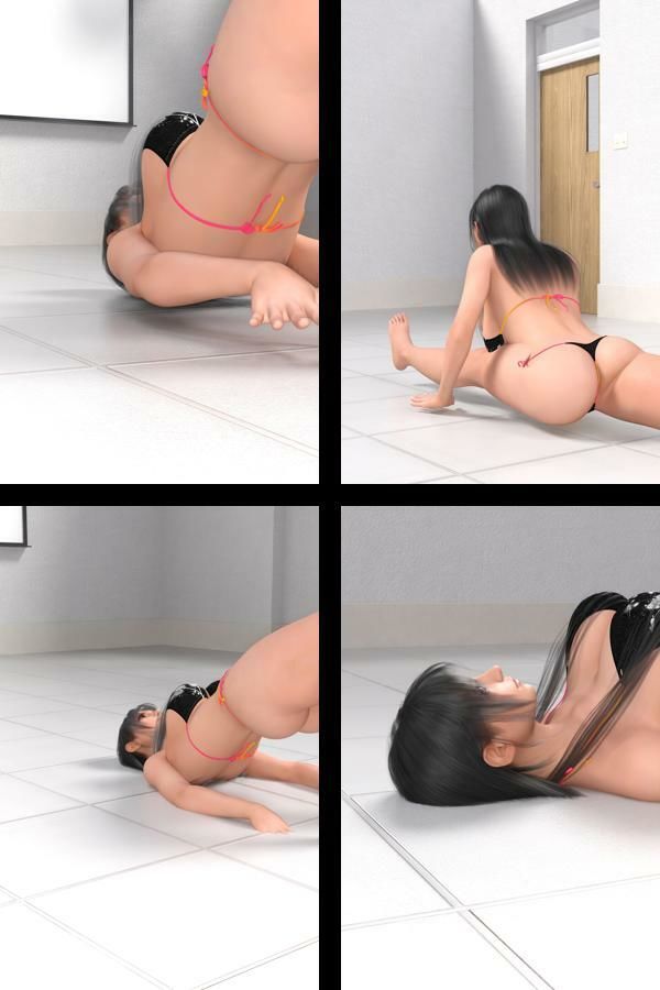 才色兼備の万能女性格闘家 霧島 愛唯の水着モデル風写真集JDModel_03 - サンプル画像 2