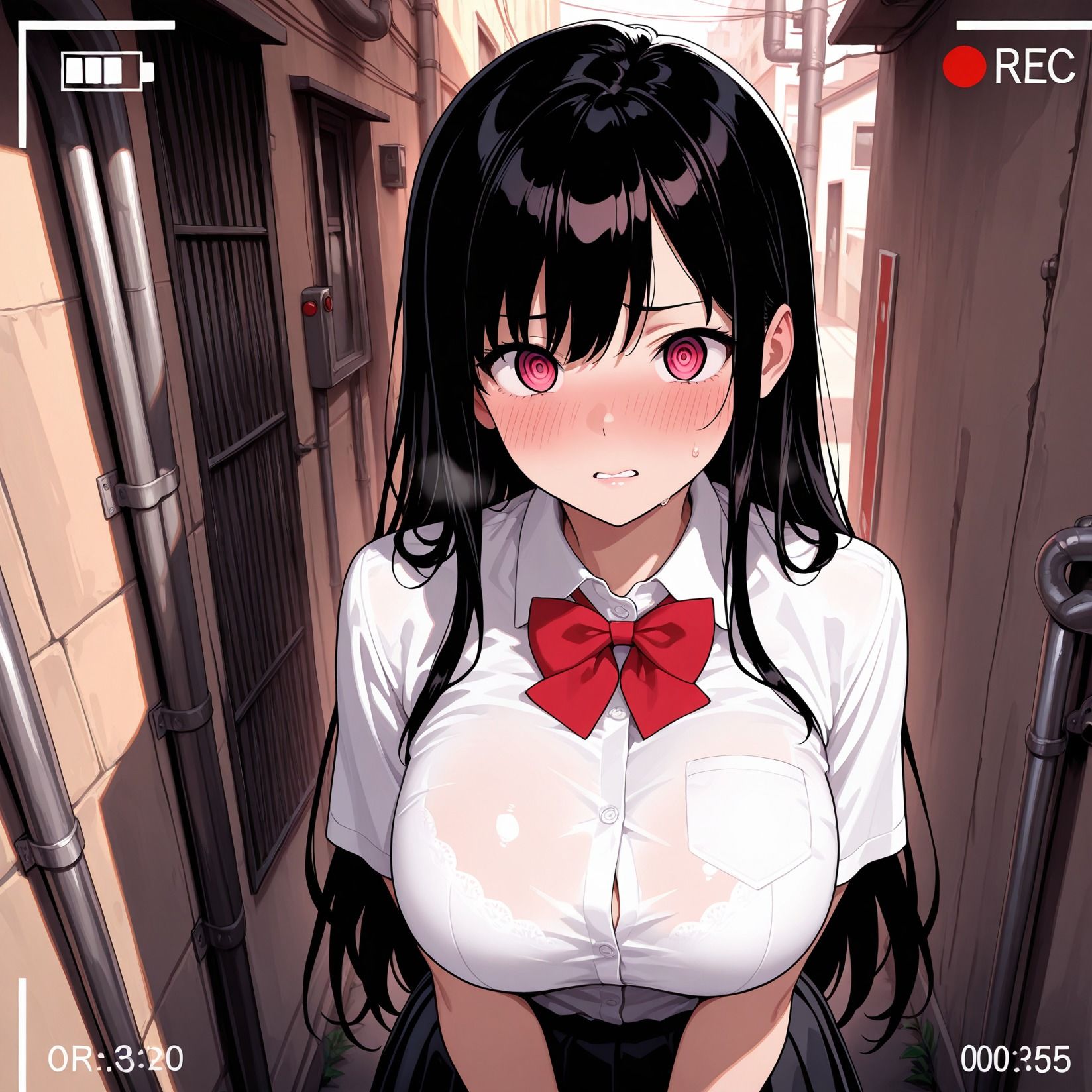 女子校生催●ハメ撮りー路地裏で中出しメス堕ちー - サンプル画像 3