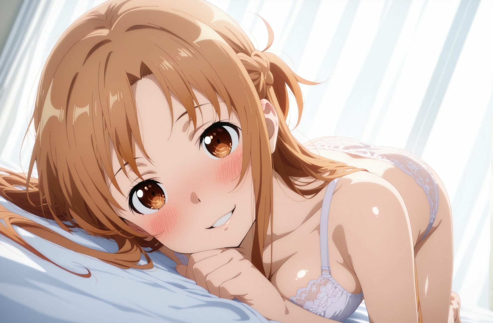 結城明〇奈  いちゃラブセックス - サンプル画像 1