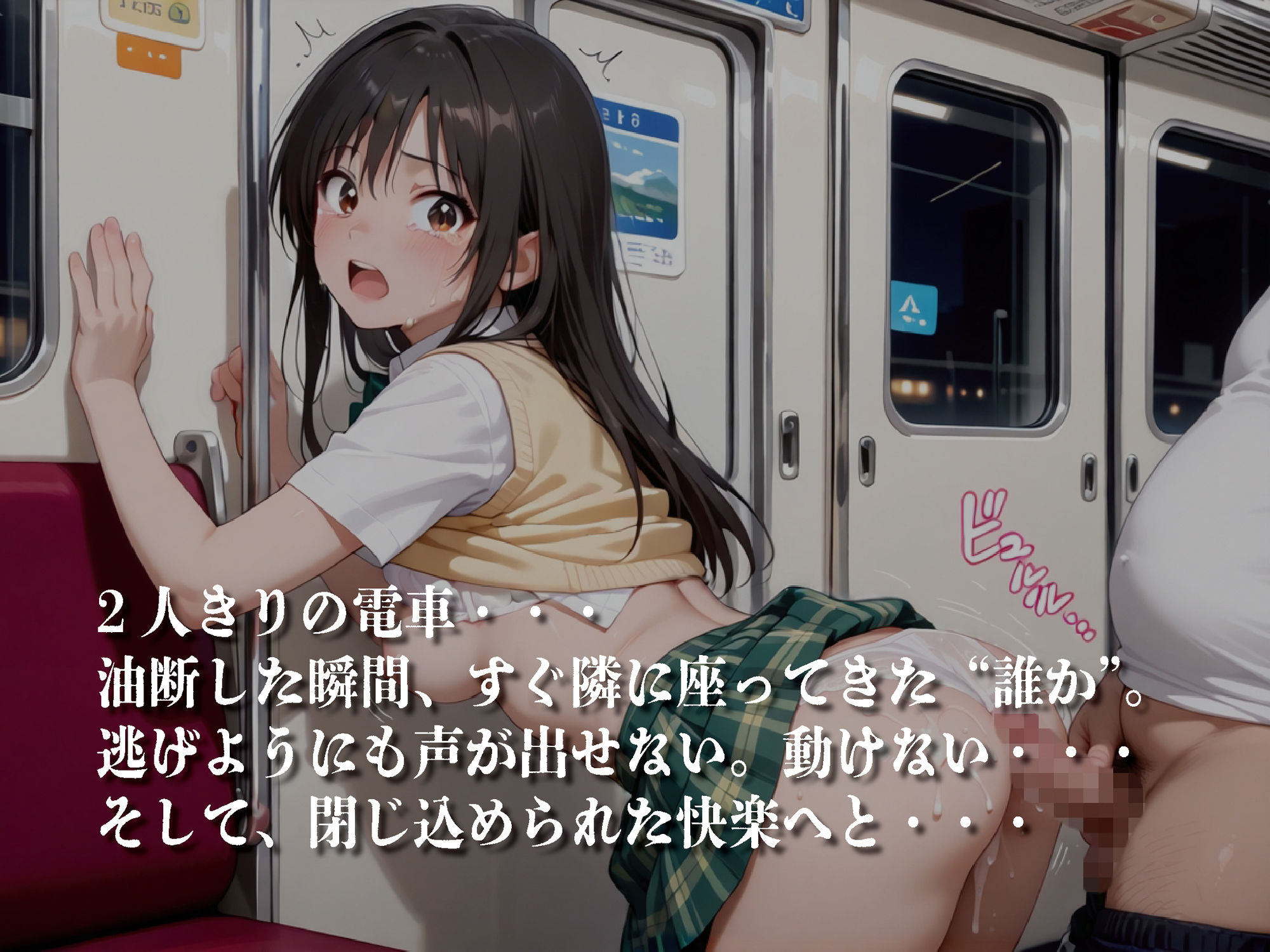 痴●列車〜声をだせないまま絶頂〜【豪華CG500枚収録】 - サンプル画像 1