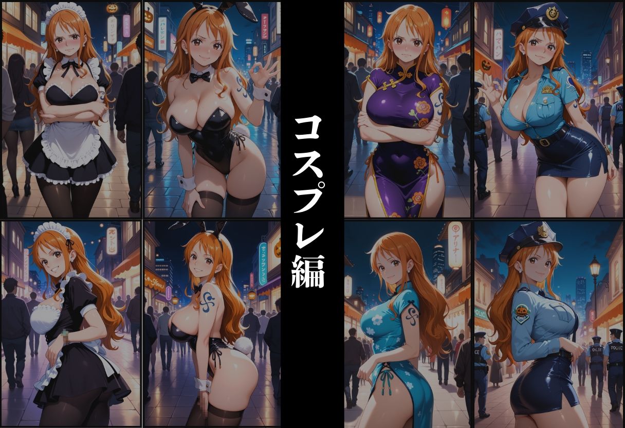 「航海士ナミ 〜地図より体を広げて〜」 - サンプル画像 2