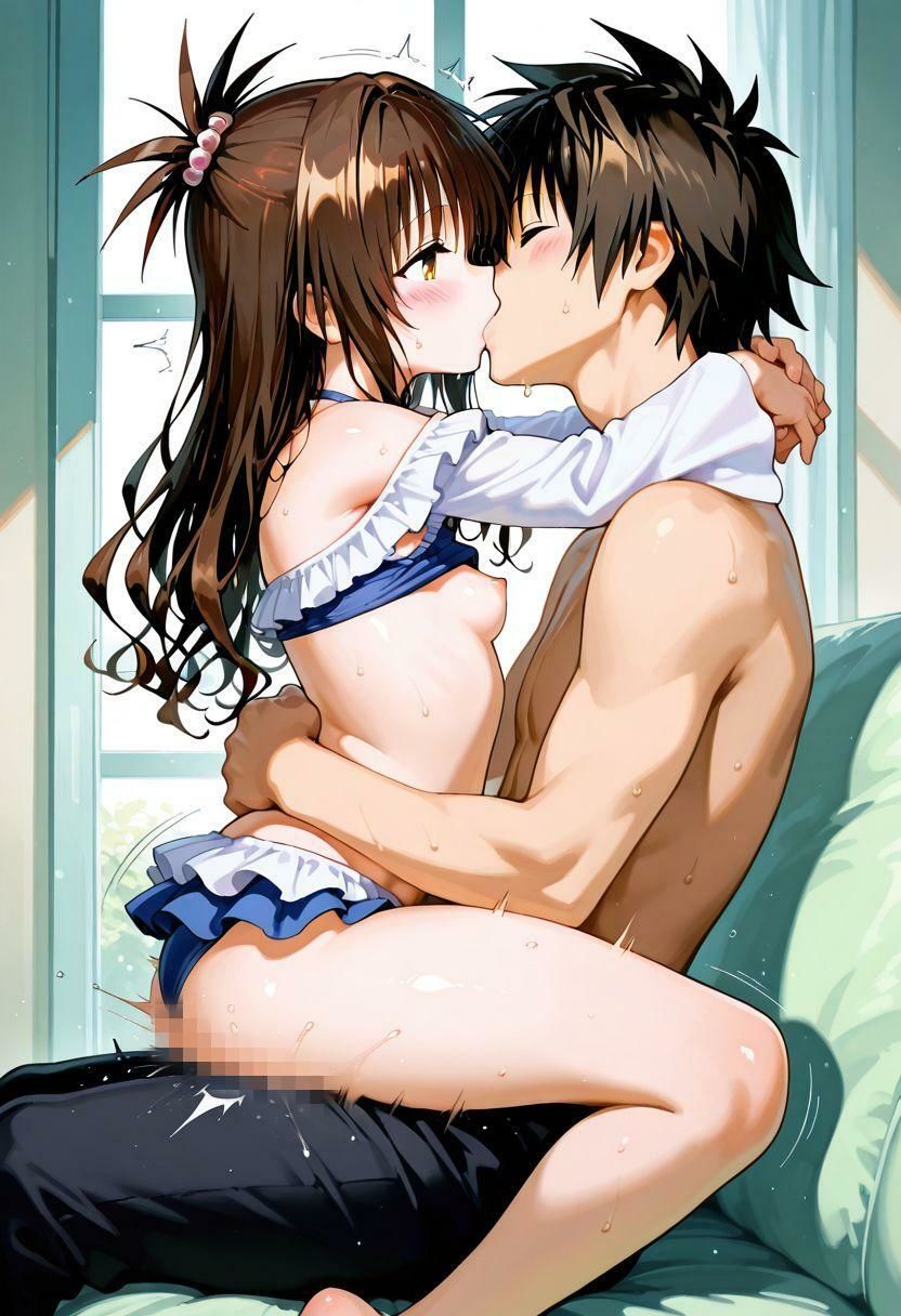 アニメヒロインのえっちなCG集ー結〇美柑（水着）編ー - サンプル画像 1