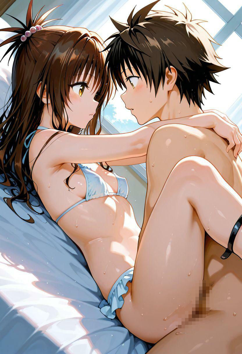 アニメヒロインのえっちなCG集ー結〇美柑（水着）編ー - サンプル画像 2