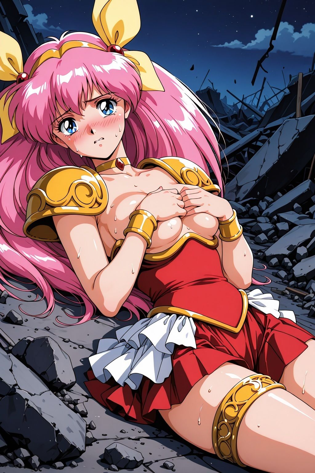 ウエデ●ングピーチ〜助けた男に襲われ処女喪失〜 - サンプル画像 3