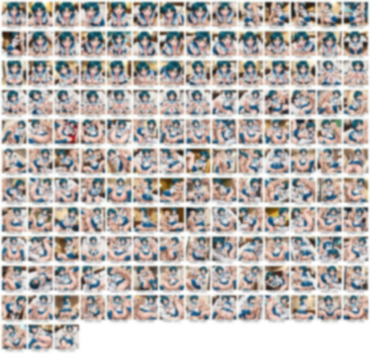 水星の戦士とH（はーと）【157枚】 - サンプル画像 9