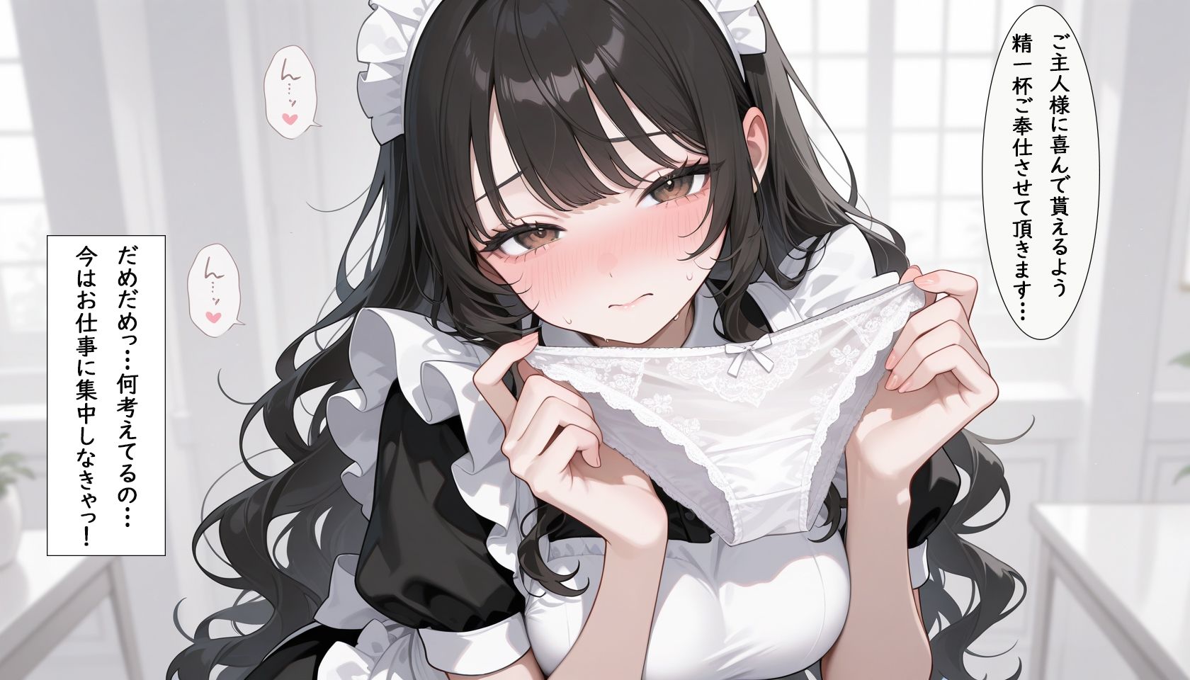 新人メイド  初めてのご奉仕 - サンプル画像 7