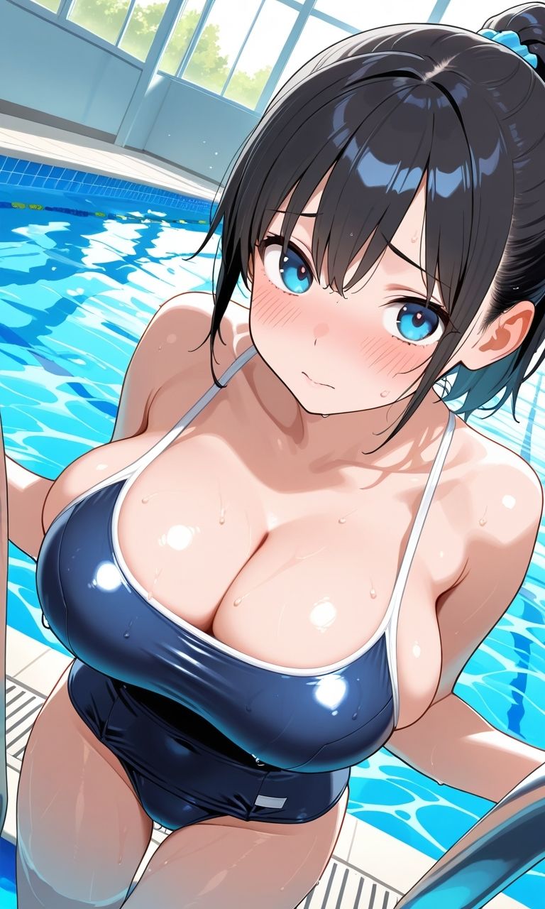 水泳部員と秘密の特別レッスン - サンプル画像 1