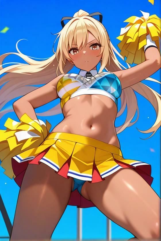 チア嬢の柔らかみ   3 - サンプル画像 3