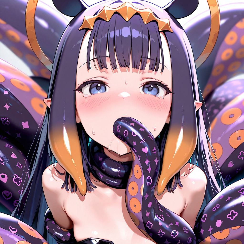 【R-18】一伊那尓栖×触手 63枚 - サンプル画像 1