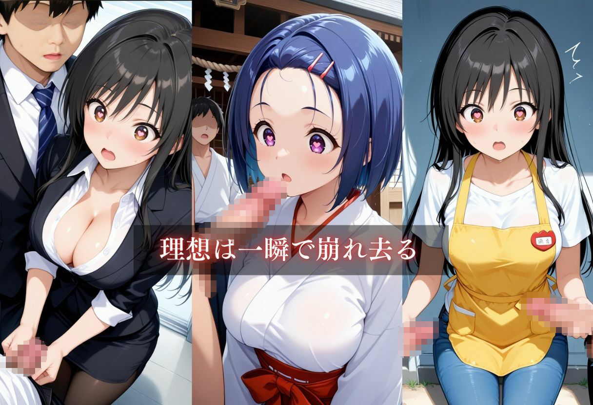 お仕事体験〜セクハラ地獄〜「古手川唯・西連寺春奈」 - サンプル画像 4