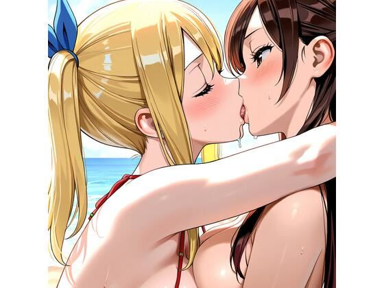 【R-18】水原千鶴×ルーシィ・ハートフィリア 93枚