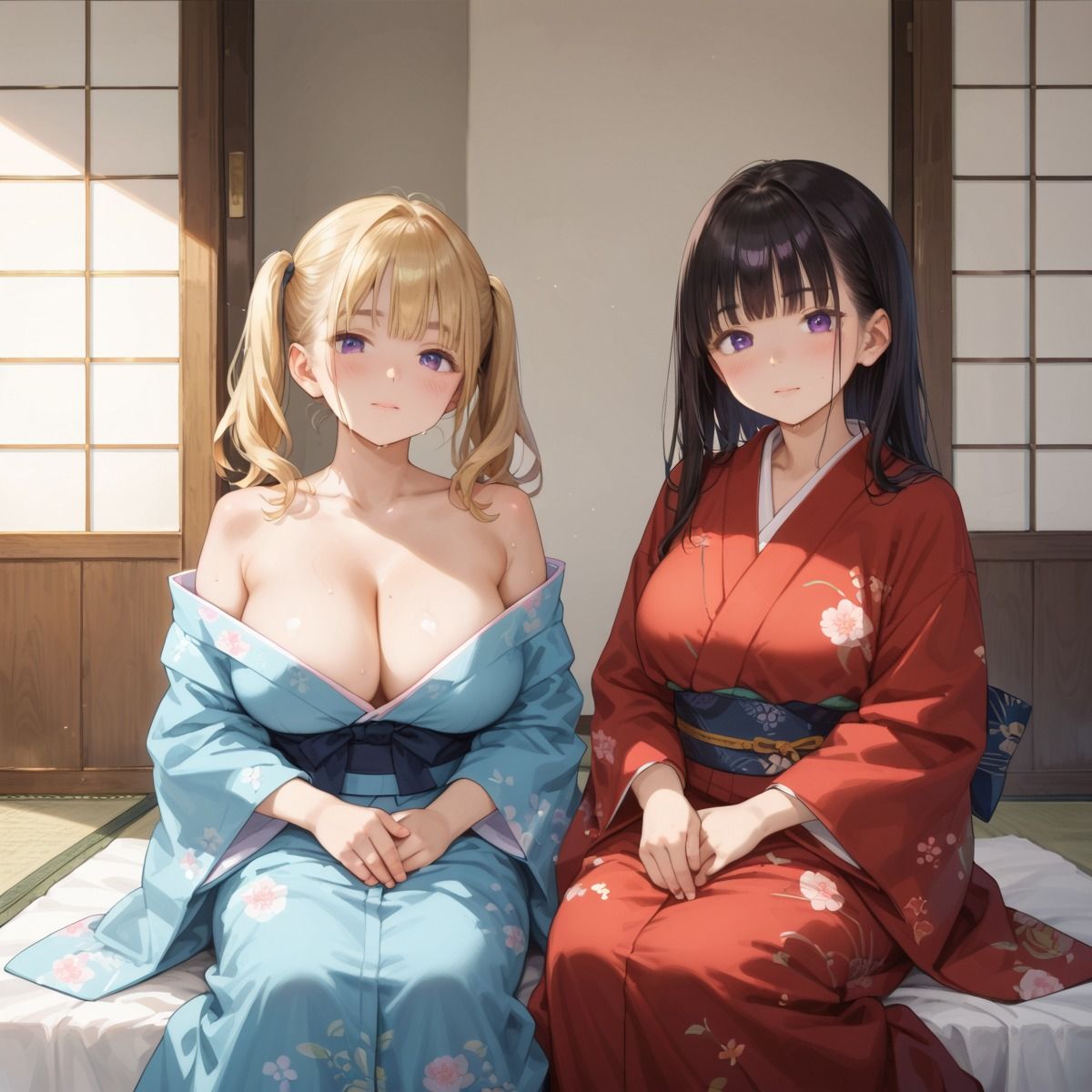 巨乳和服彼女コレクションPart2 - サンプル画像 4