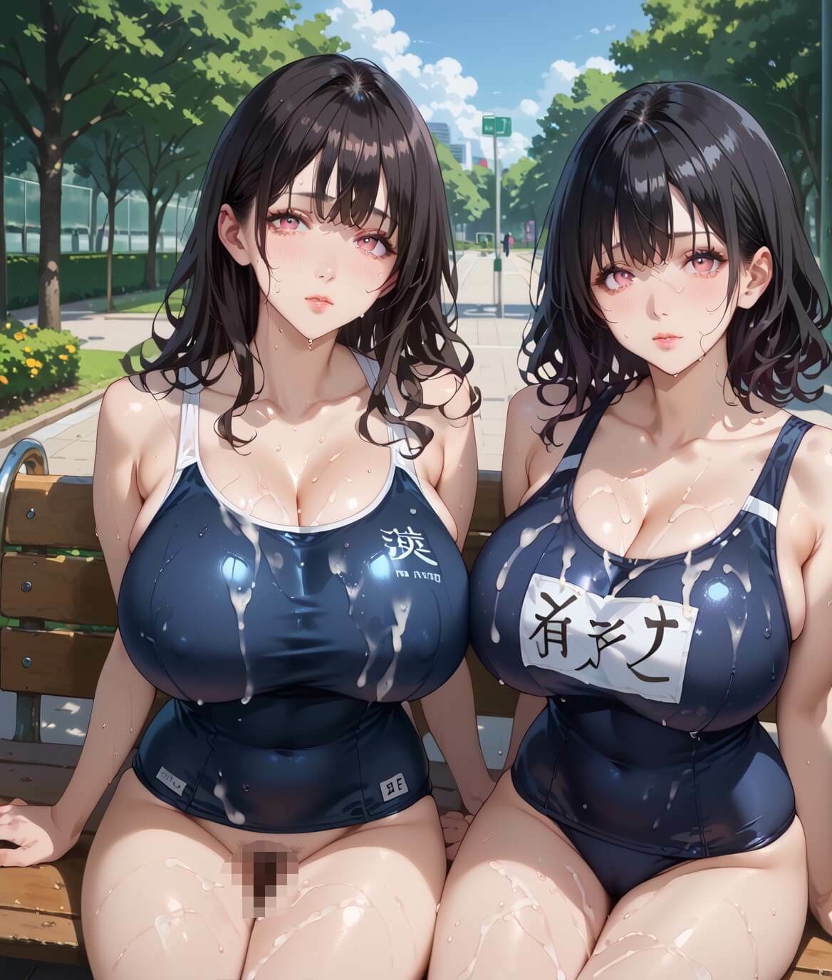 熟女モデルのスク水最高！4お姉さんのスク水で新しい扉が開いちゃう！210枚 - サンプル画像 2