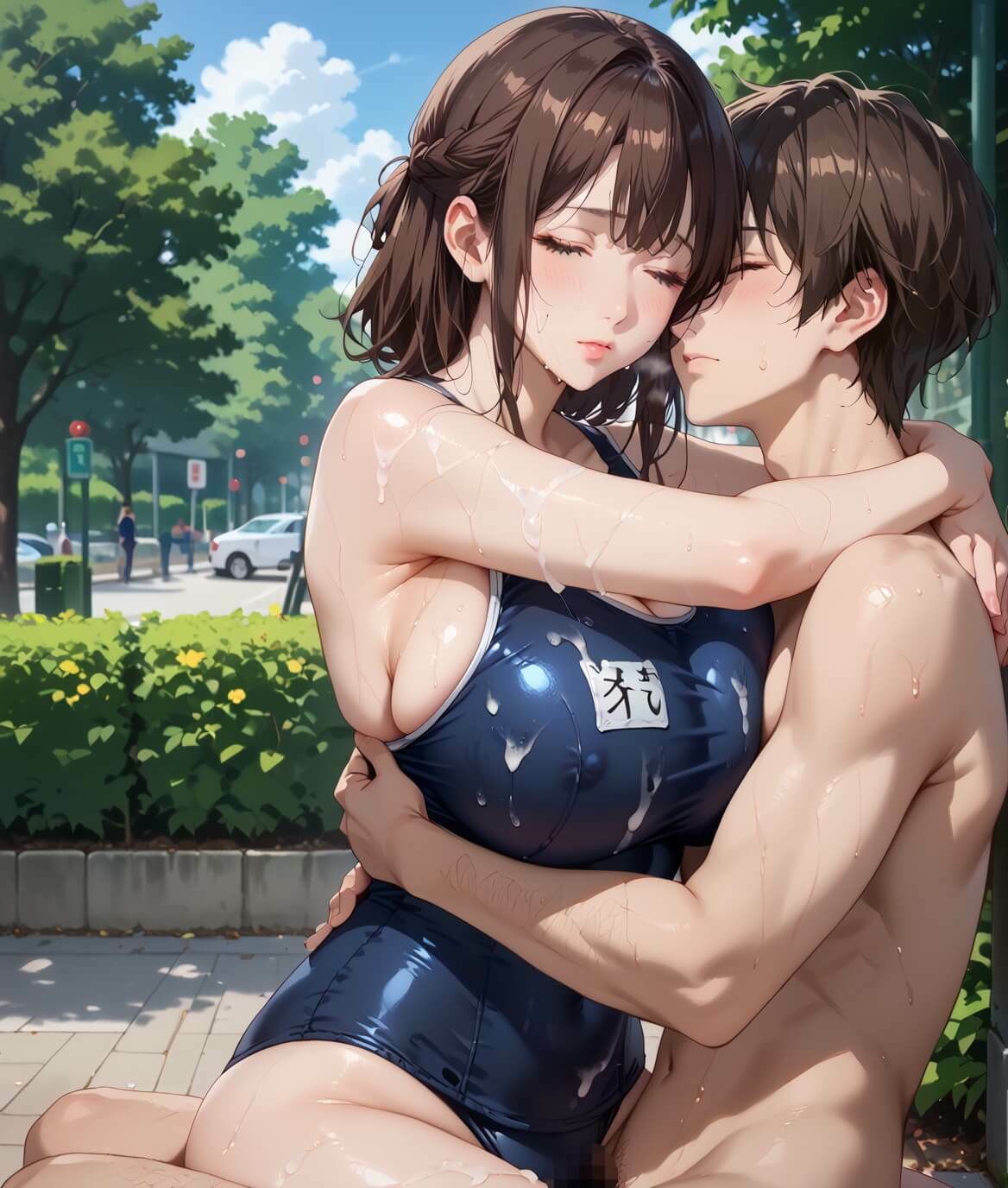 熟女モデルのスク水最高！4お姉さんのスク水で新しい扉が開いちゃう！210枚 - サンプル画像 7