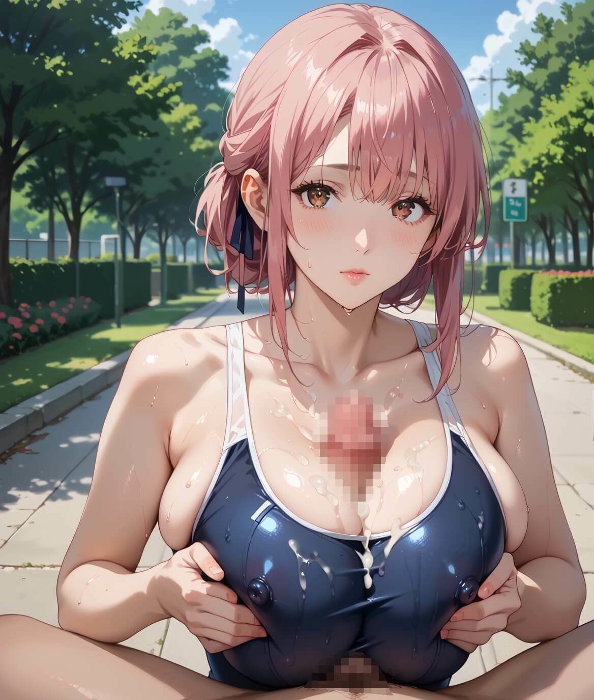 熟女モデルのスク水最高！7お姉さんのスク水で新しい扉が開いちゃう！210枚 - サンプル画像 7