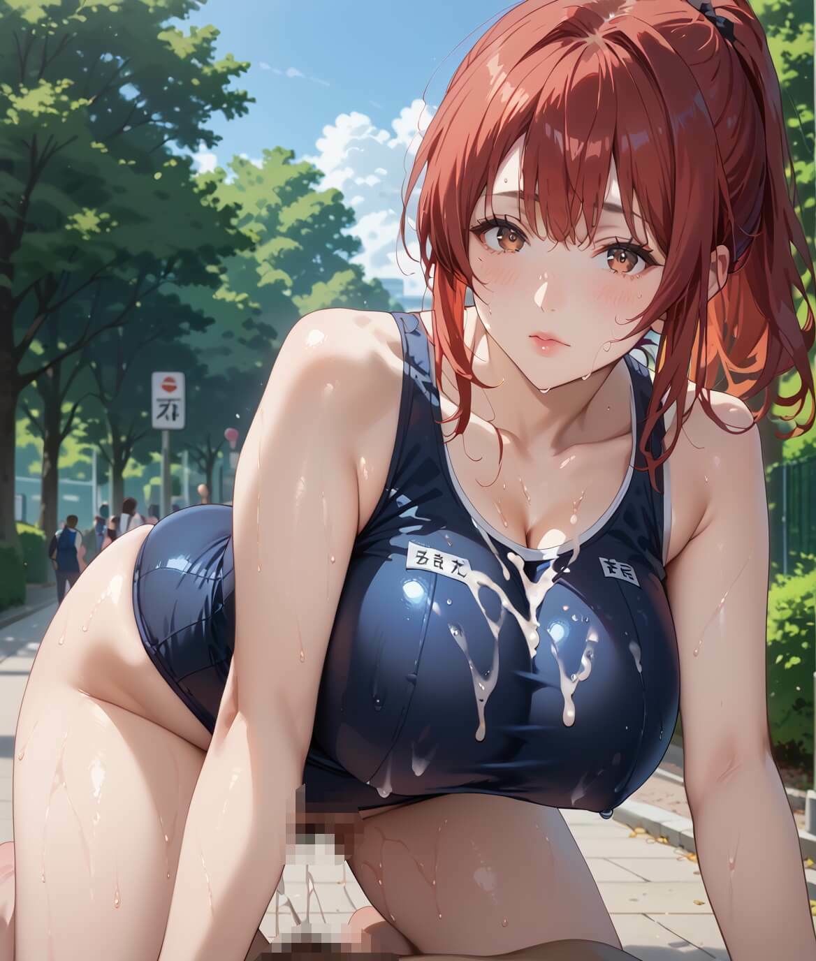 熟女モデルのスク水最高！9お姉さんのスク水で新しい扉が開いちゃう！210枚 - サンプル画像 3