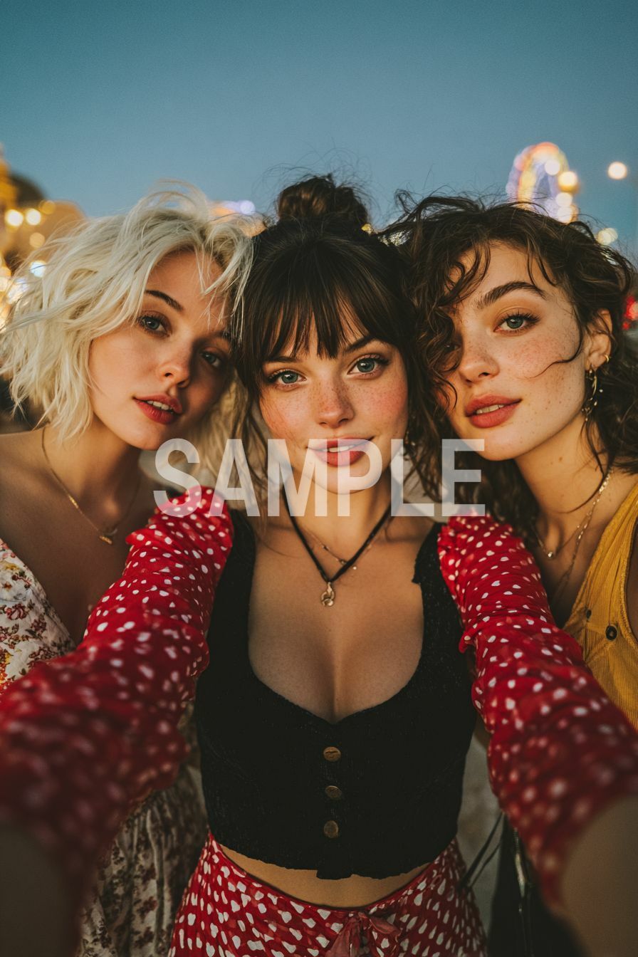 AI美女図鑑 2025ハロウィン編 - サンプル画像 1