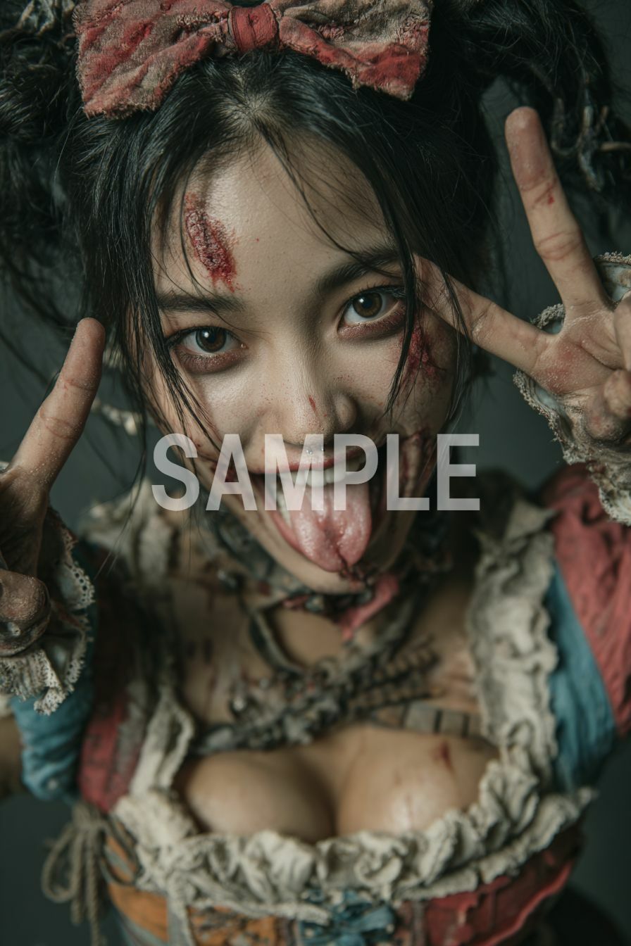 AI美女図鑑 2025ハロウィン編 - サンプル画像 6