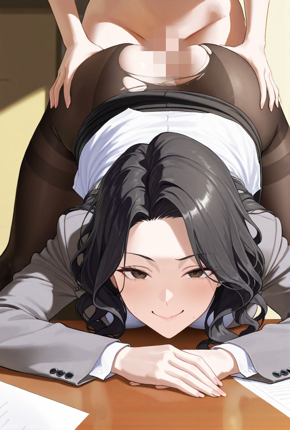 社内の厳しい女上司が超ドSエロ女だった話 - サンプル画像 2