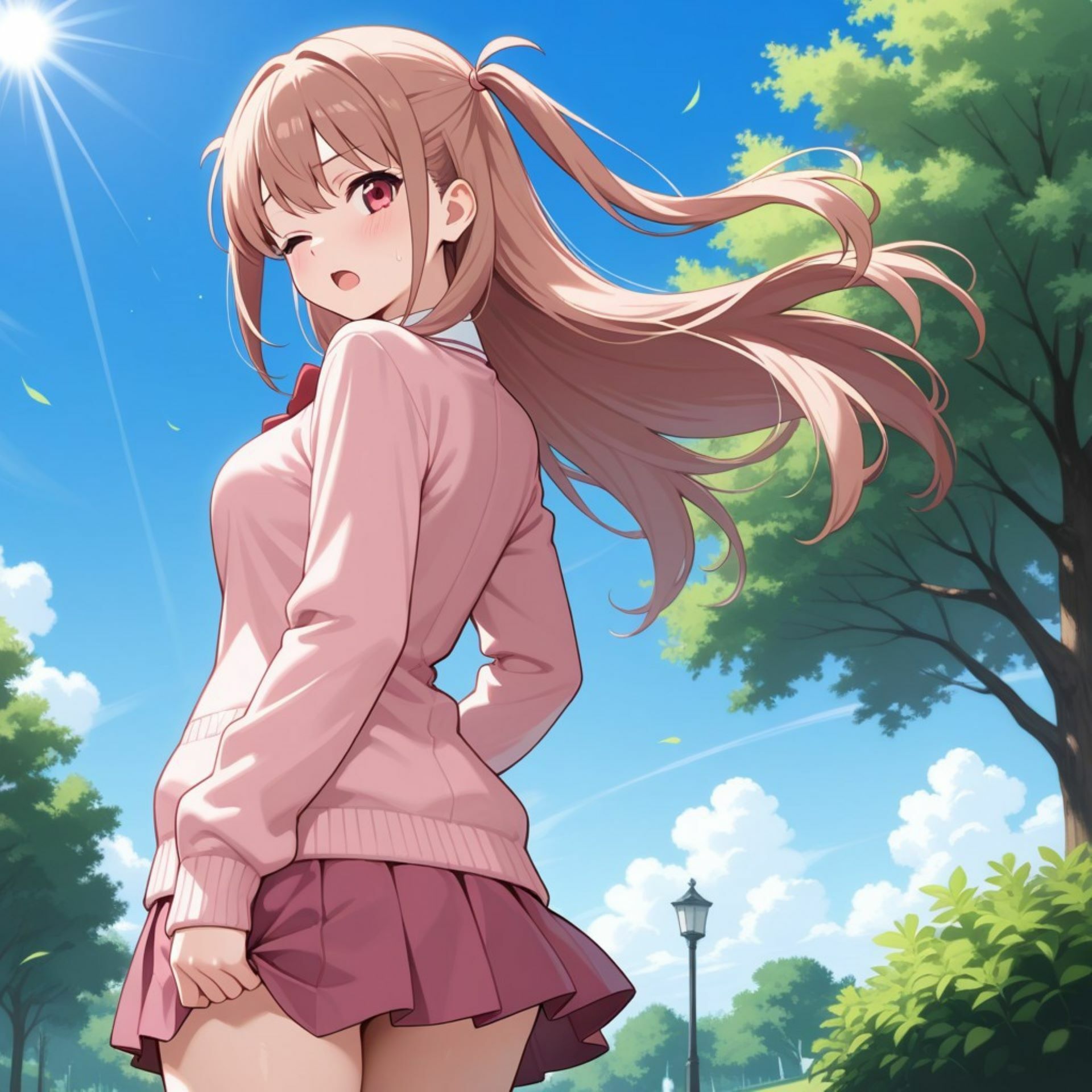 憧ちゃんのHな風（R-18版） - サンプル画像 2