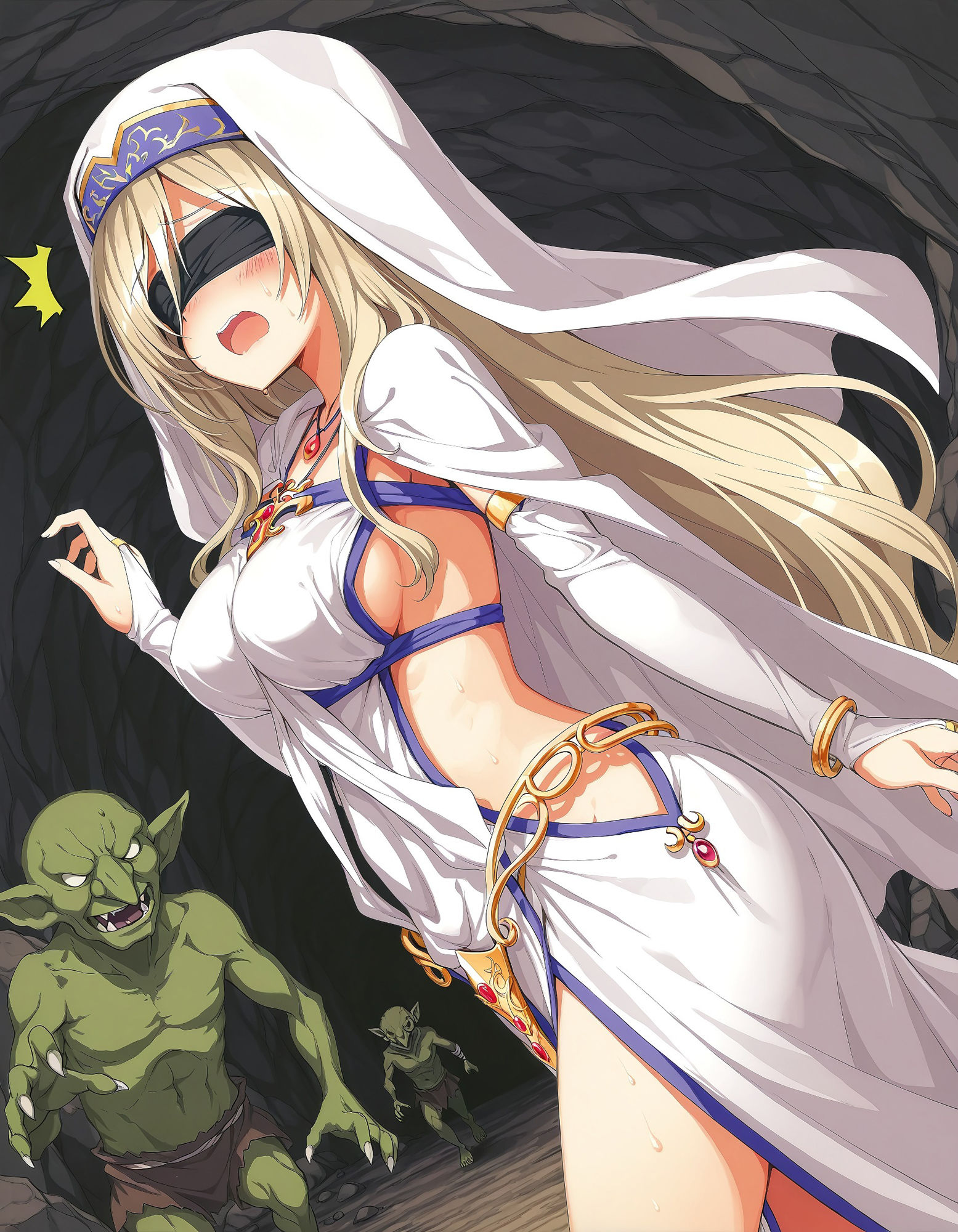 盲き聖女、緑影に沈む - サンプル画像 1