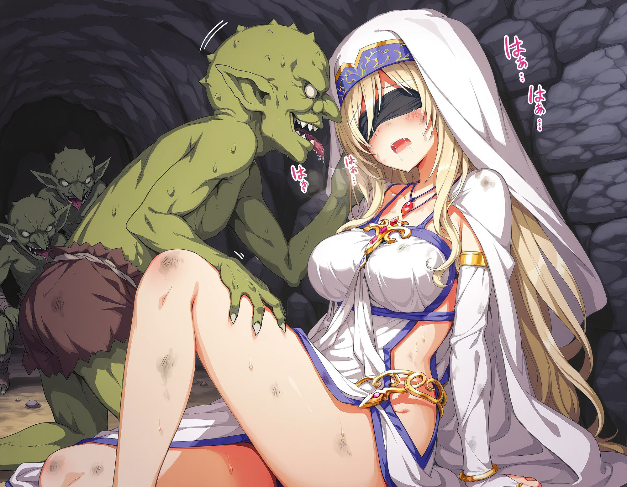 盲き聖女、緑影に沈む - サンプル画像 3