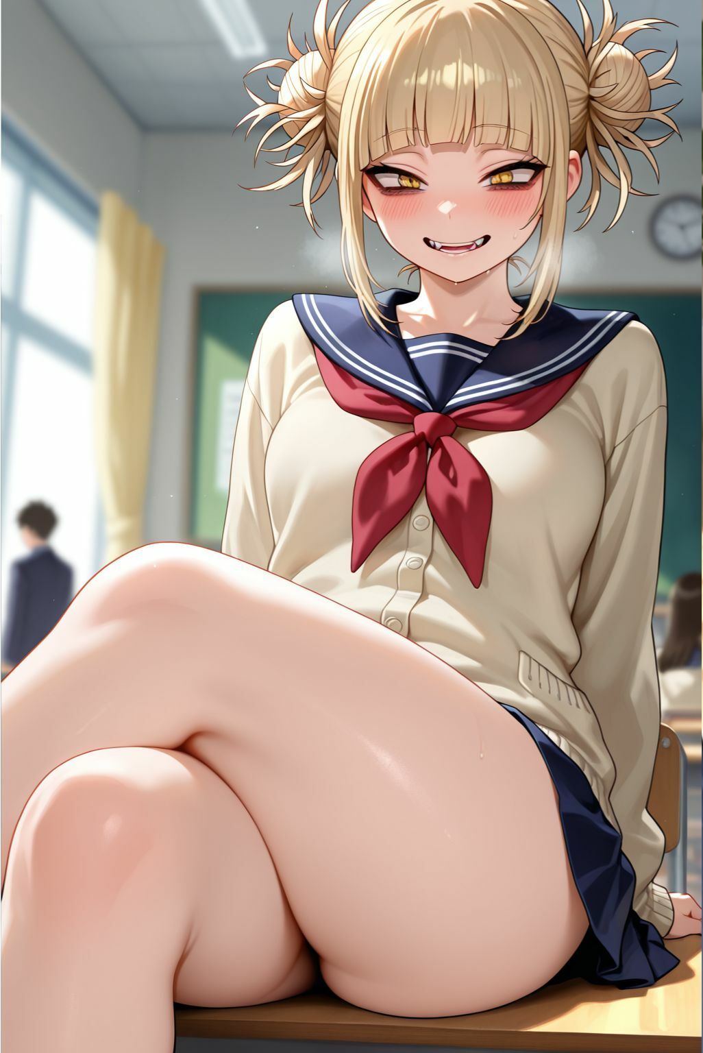 ヴィランな転校生 - サンプル画像 1