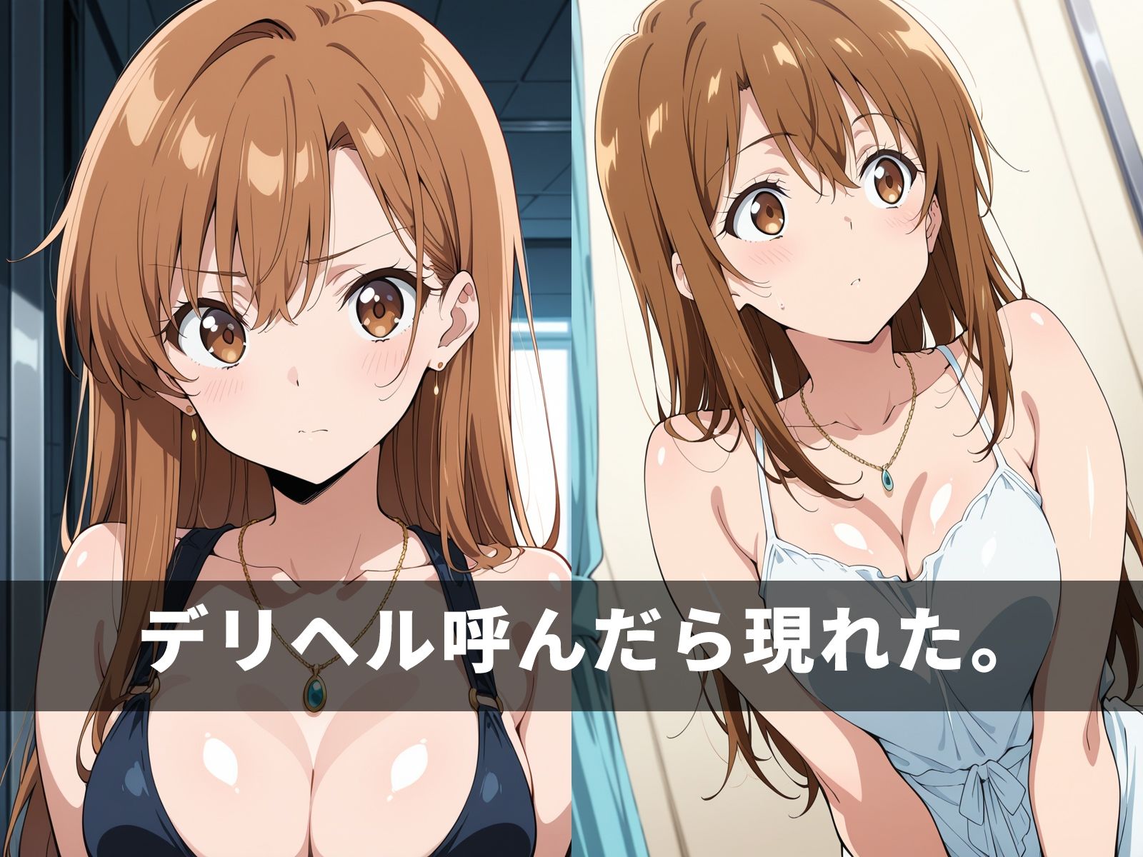 デリヘル呼んだら会社の先輩だった - サンプル画像 2