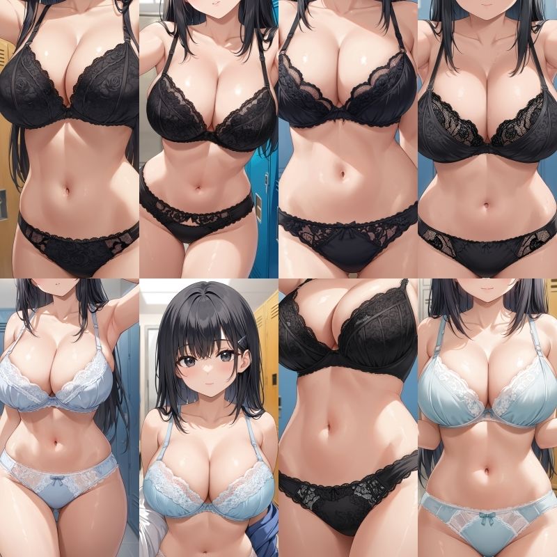 【女子更衣室盗撮】巨乳J〇レース下着 Vol.4【250枚】 - サンプル画像 1