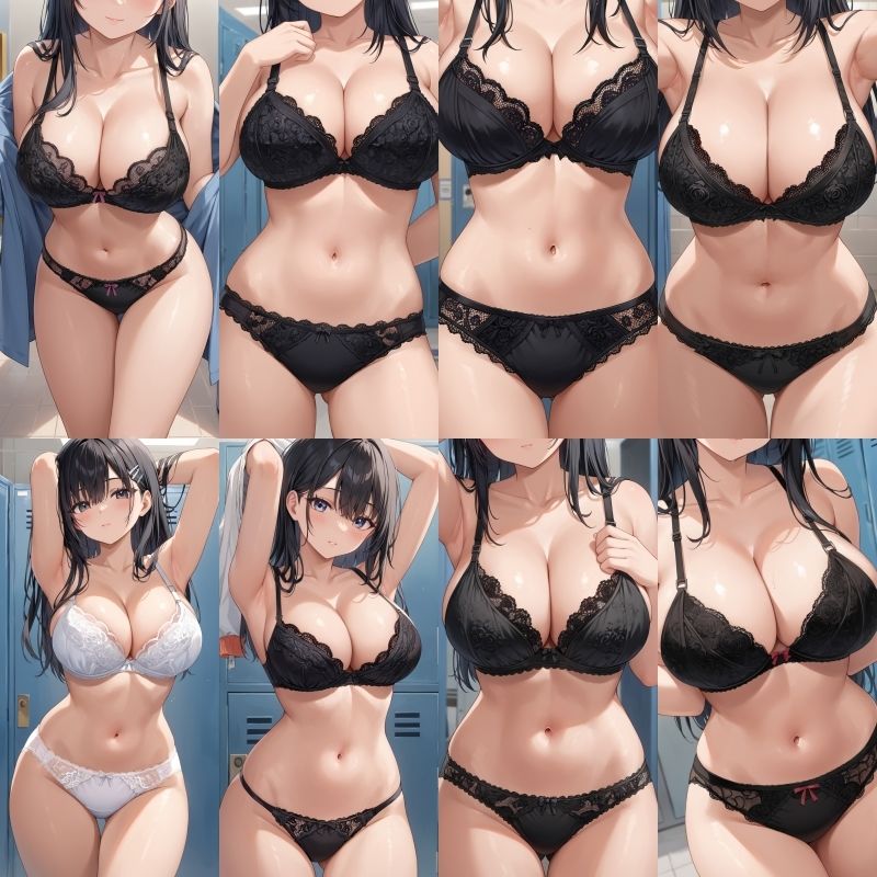 【女子更衣室盗撮】巨乳J〇レース下着 Vol.4【250枚】 - サンプル画像 2