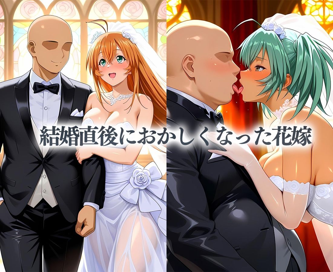 花嫁たちの性癖〜愛を誓ったその日に不倫セックス  孫策＆呂布 - サンプル画像 1