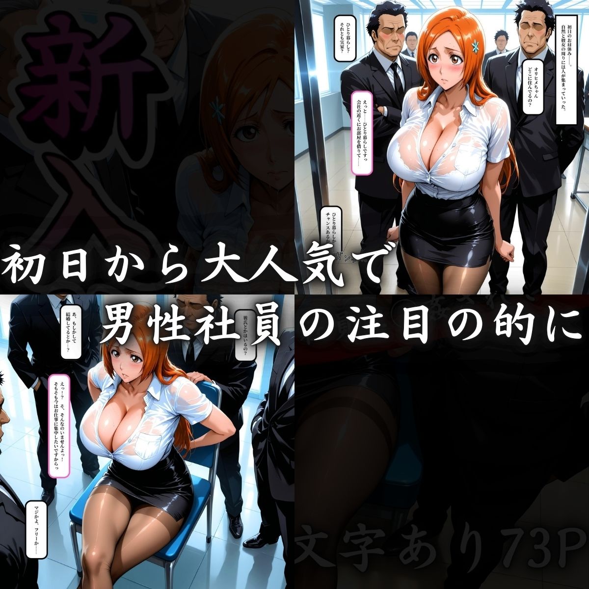 新入社員 〜社員と社長に◯姦されて〜 - サンプル画像 3