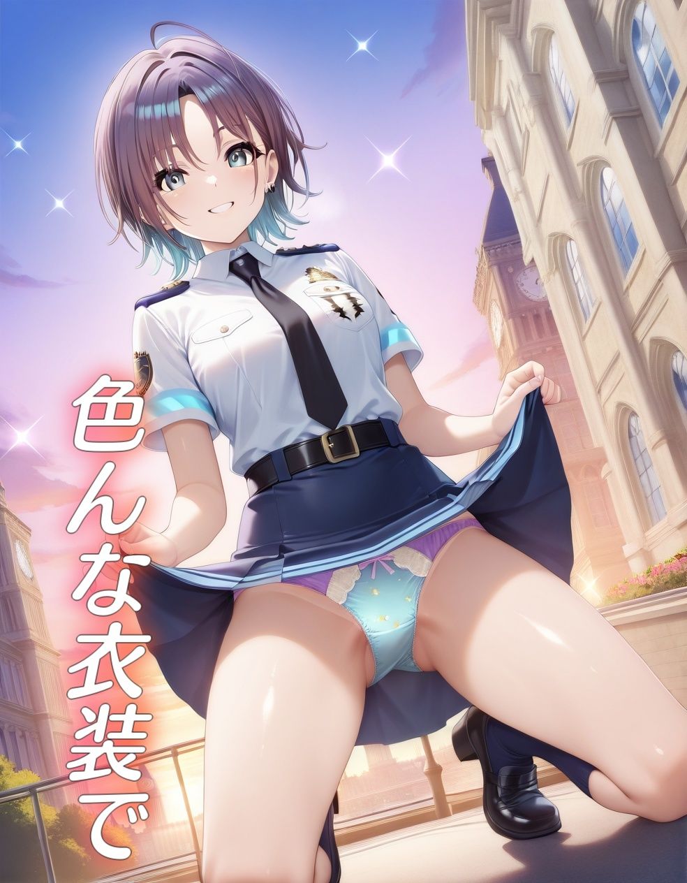 アイドルパンツ〜婦警編〜 - サンプル画像 2