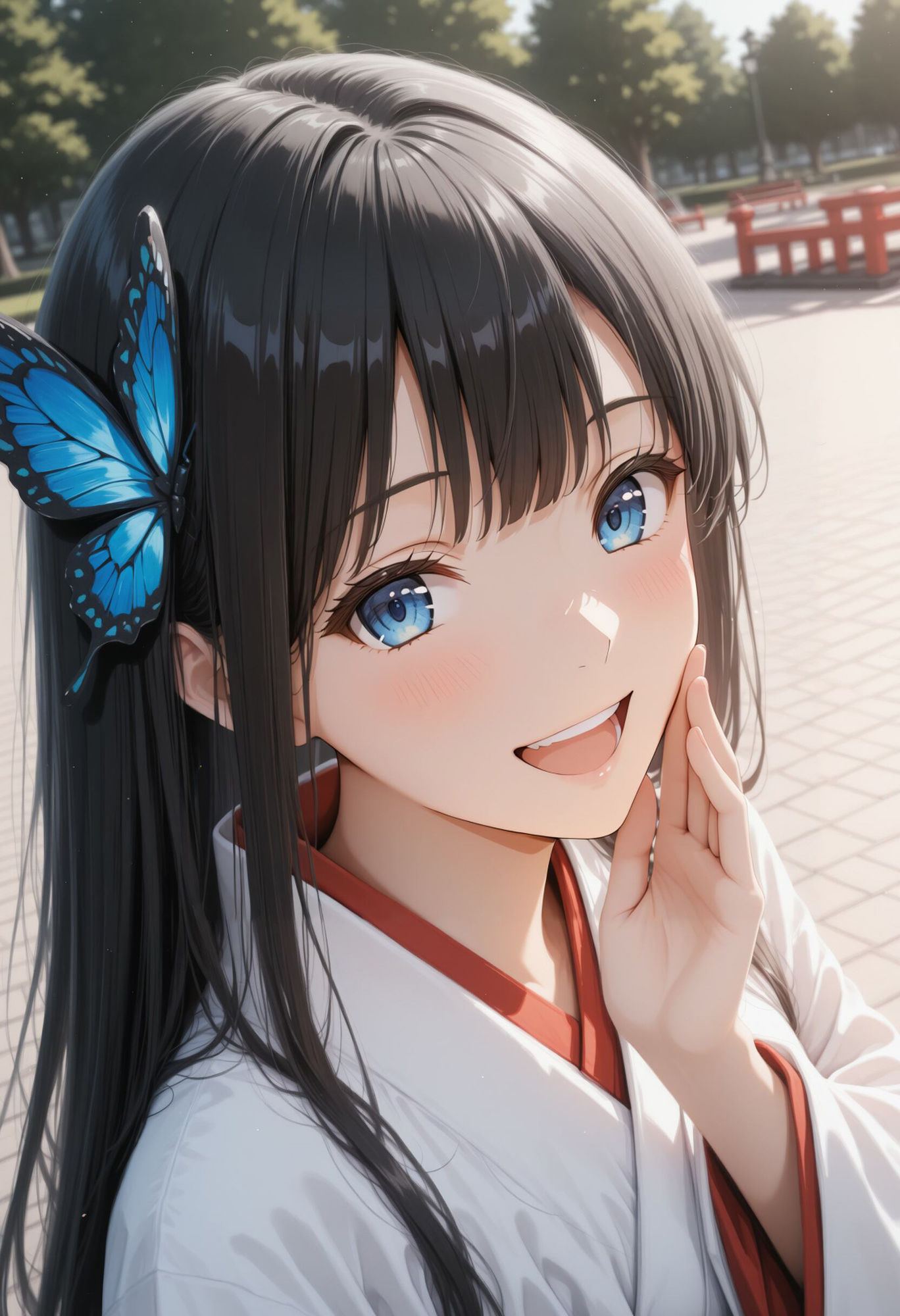 社会人コスプレイヤーの秘密ラブホ撮影会 巫女編 - サンプル画像 1