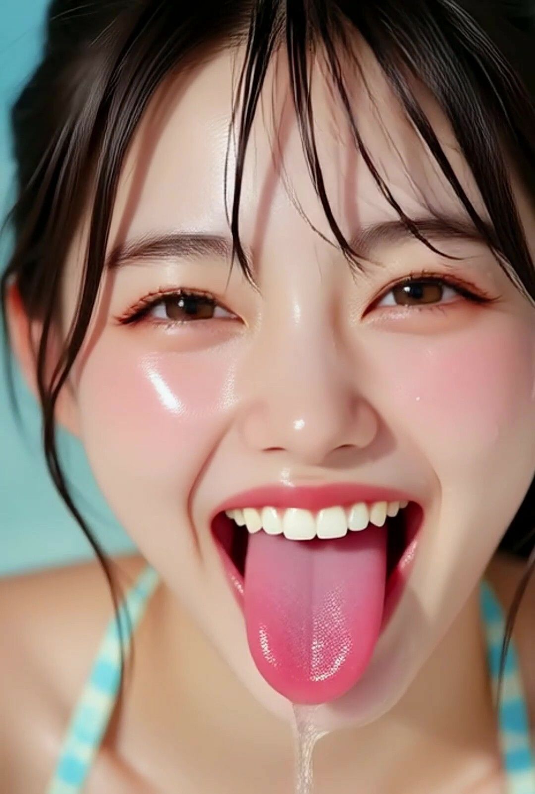 舌フェチグラビア - サンプル画像 2
