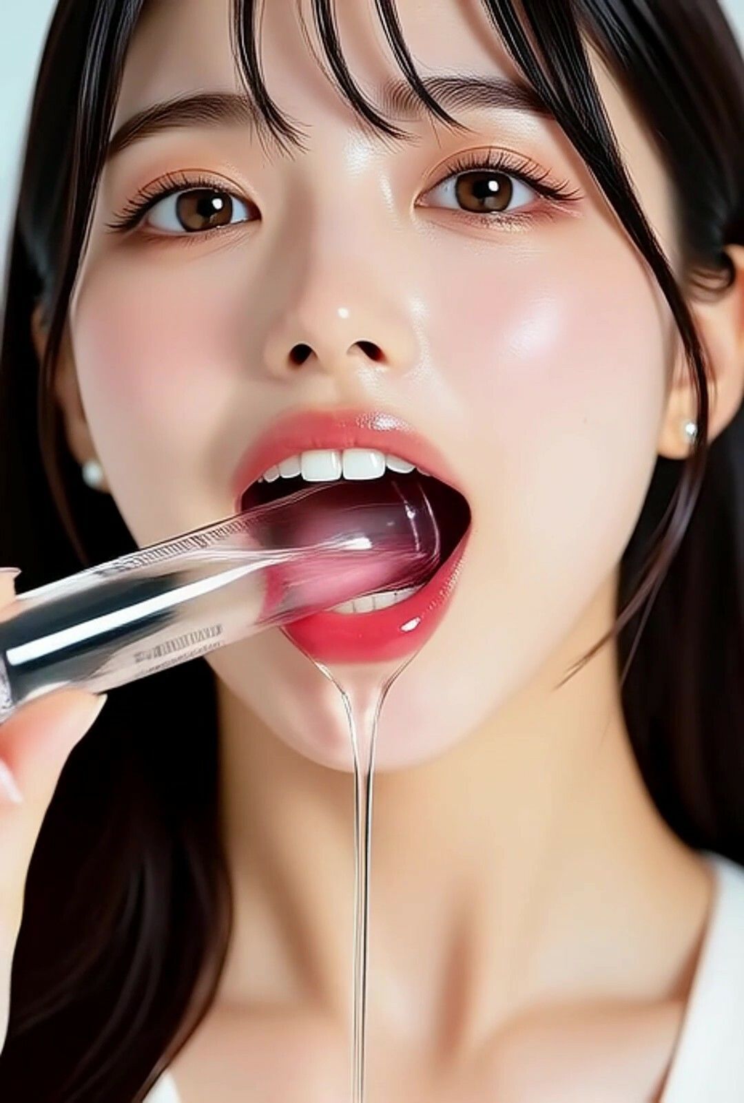 舌フェチグラビア - サンプル画像 7
