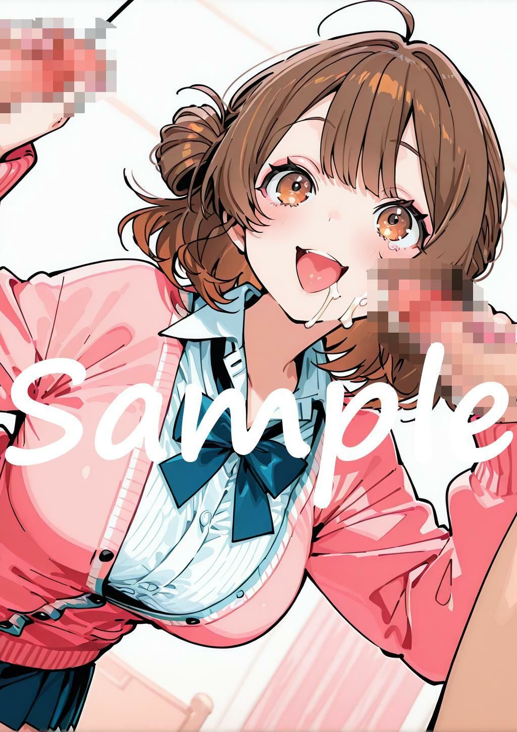 学〇ス  花海 〇芽のえっちなイラスト - サンプル画像 5