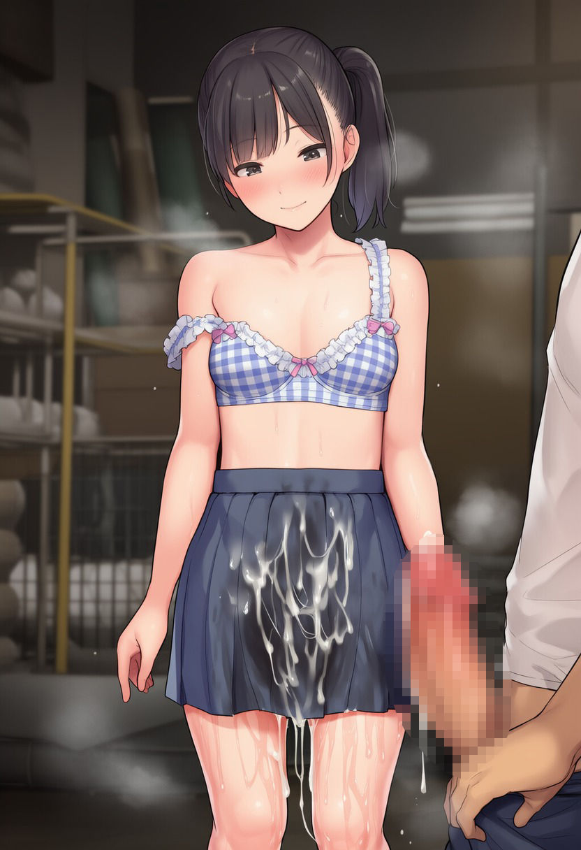 スカートにぶっかけ 2（500枚分） - サンプル画像 6