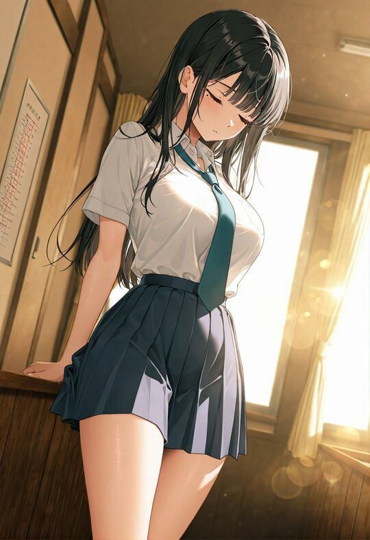 放課後の拘束プレイ、ドM女子校生のオナペット性活 - サンプル画像 1