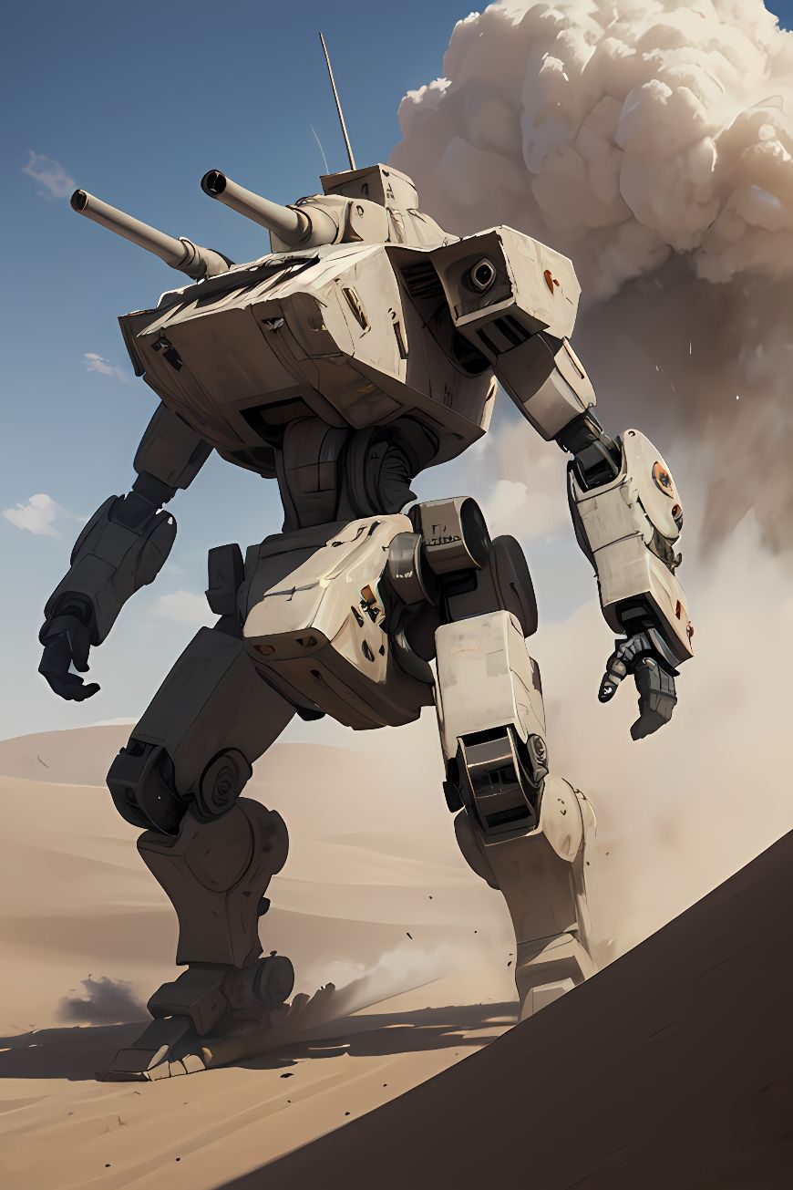 鋼鉄兵団 〜Desert Storm〜 - サンプル画像 1