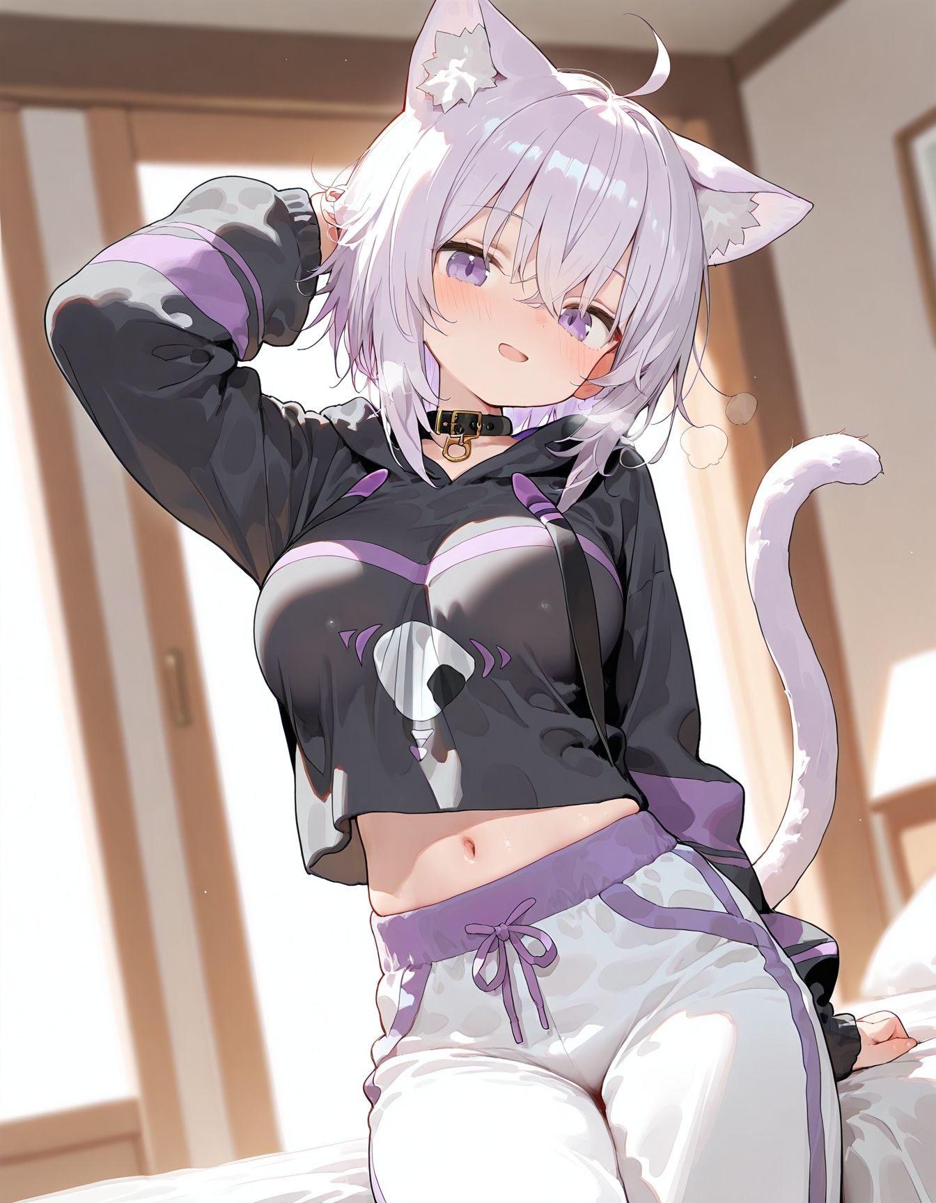 ホ○ライブ猫又おか○孕ませえっち - サンプル画像 1