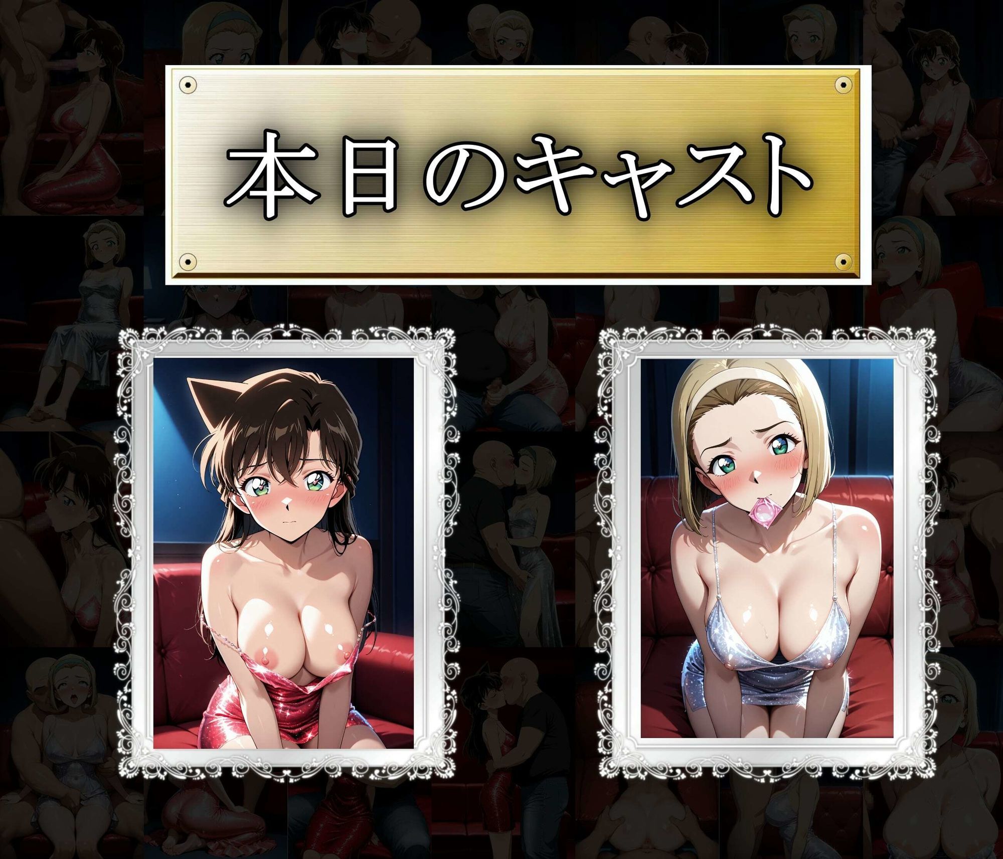 憧れのヒロインとエッチができるピンサロ店〜ソノコとラン編〜 - サンプル画像 1