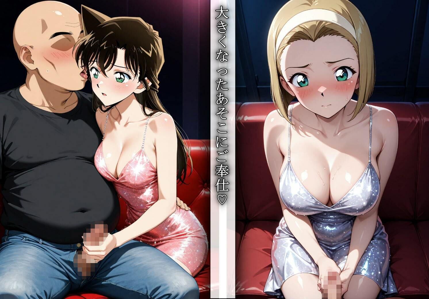 憧れのヒロインとエッチができるピンサロ店〜ソノコとラン編〜 - サンプル画像 5