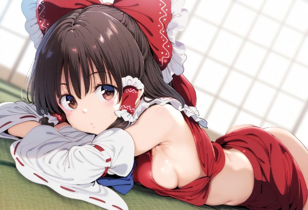 東方@博〇霊夢と仲良し - サンプル画像 2