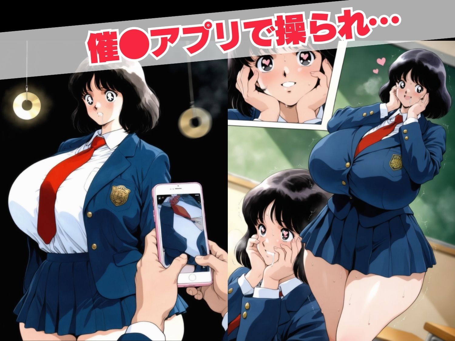 【催◯・寝取られ】もしも…浅● 南が、デカ尻＆爆乳だったら… - サンプル画像 1